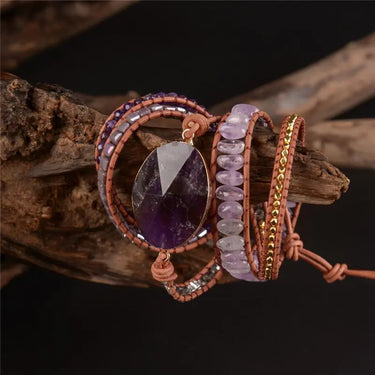 Perfect Balance Amethyst Bracelet-Your Soul Place